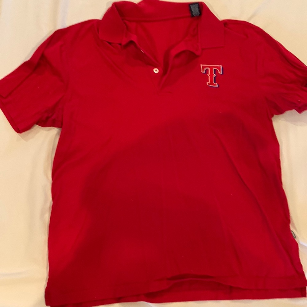 Texas Rangers Golf Polo